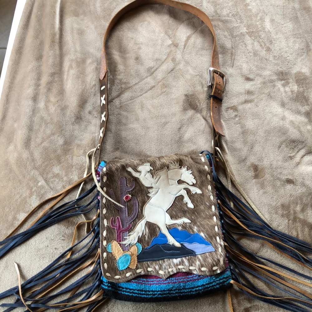Re-Ride Stories crossbody purse
